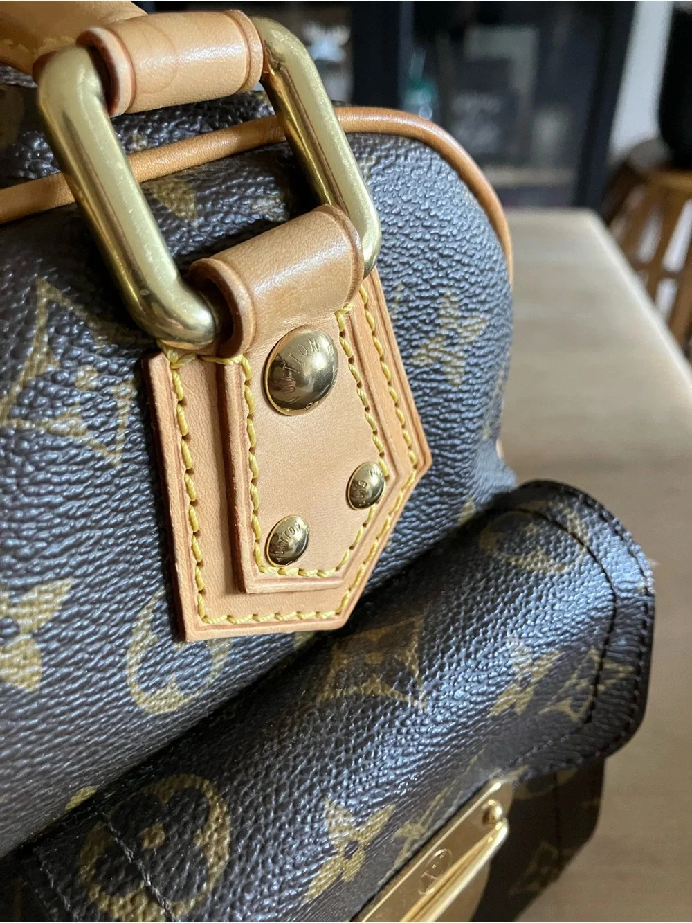 Louis Vuitton Monogram Canvas Manhattan PM